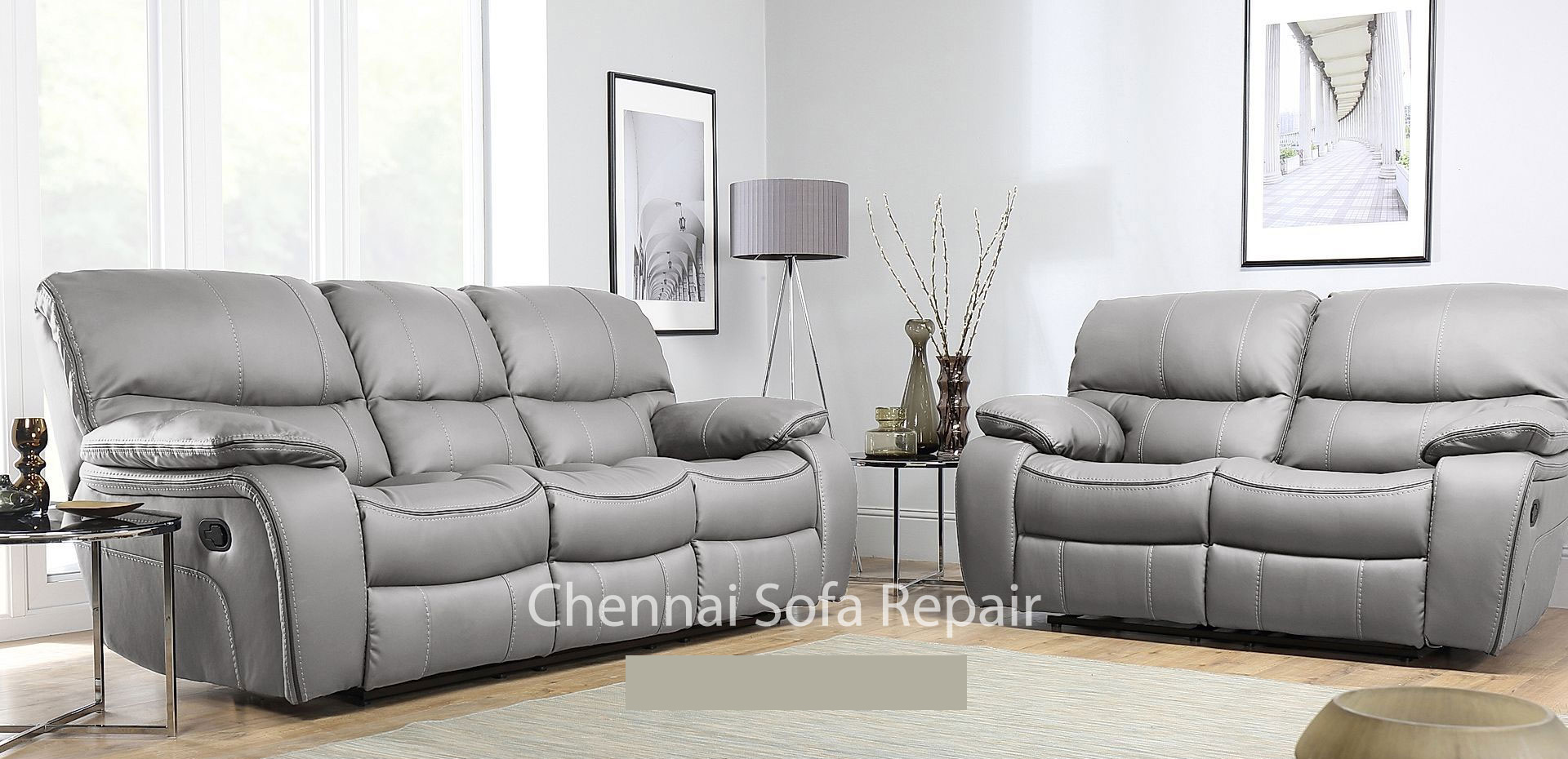 Rexine sofa renovation Adyar